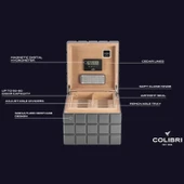 Colibri Heritage Cube Humidor HU125T4 thumbnail 4