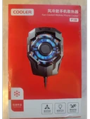 F18 Telefon Soğutucu Hızlı Radyatör Fan 5500 Rpm Ios Android Uyumlu Soğutucu thumbnail 1