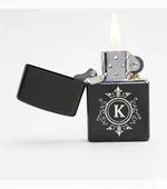 K Harfli Kişiye Özel Harf Baskılı Benzinli Çakmak - 1