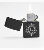 L Harfli Kişiye Özel Harf Baskılı Benzinli Çakmak - 1