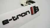 DK Tuning e-tron S Bagaj Siyah Kırmızı Yazı Logo Audi İle Uyumlu - 1
