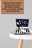 Powerbank Aynalı Bluetooth Kulaklık Ve Akıllı Saat Seti ANC Özelliği Dokunamatik - 4
