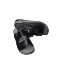 Enova Erkek Suni Deri Ortopedik Rahat Taban Cırtlı Dikişli Deri İç Taban Erkek Terliği thumbnail 3