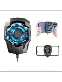 F18 Telefon Soğutucu Hızlı Radyatör Fan 5500 Rpm Ios Android Uyumlu Soğutucu thumbnail 2