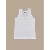 Erkek Çocuk Düz Kalın Askılı Atlet 6 Adet - 3