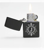 J Harfli Kişiye Özel Harf Baskılı Benzinli Çakmak - 1
