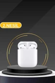 3 Kordonlu Dokunmatik Ekran Akıllı Saat ve 2.Nesil Kablosuz Bluetooth Kulaklık ANC/ENC - 1