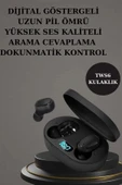 Nabız Ölçer Hediye Bileklikli Akıllı Saat ve Dijital Göstergeli Bluetooth Kulaklık Çoklu Şarj Girişi thumbnail 1
