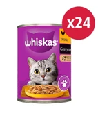Whiskas Tavuklu Konserve Kedi Maması 400 gr 24x - 1