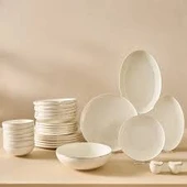 Karaca Stream Bone Light Lora 29 Parça 6 Kişilik Yemek Takımı Gold thumbnail 4