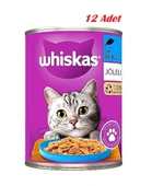 Whiskas Konserve Kedi Maması Ton Balıklı 400 Gr X 12 Adet - 1