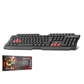 Hadron Hd869 Kablolu Multimedia Klavye Q Siyah - 1