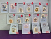 BEBEK İSMİNE ÖZEL HAZIRLANAN AHŞAP OBJELİ LEDLİ KAPI SÜSÜ - 4