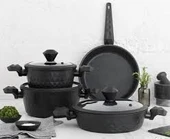 Karaca Biodiamond Antibakteriyel Kulplu İndüksiyon Tabanlı 7 Parça Tencere Seti thumbnail 3