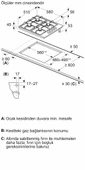 PROFİLO Ob36p2b80d Beyaz Emaye Ankastre Ocak - 3