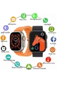 2025 Model Akıllı Saat Kordon Hediyeli Çağrı Cevaplama Uzun Pil Süreli Android İOS Uyumlu thumbnail 4