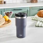 Karaca Star Ice Pipetli Çelik Sızdırmaz Termos Gri 550 ml - 1