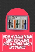 Akıllı Saat Unisex Akıllı Saat Çoklu Kordon Seçeneği Çelik Kordon Plastik Kordon - 1