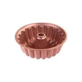 Emsan Arya Döküm Kek Kalıbı Golden Pink 24 cm thumbnail 3