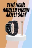 49mm Akıllı Saat Amoled Ekranlı Kadın Erkek Kol Saati Plastik Kordon - 2