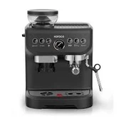 Karaca Coffee Art Barista Kahve Öğütücülü, Süt Köpürtücülü, 15 Bar Basınçlı Espresso, Latte, Cappuccino, Americano Makinesi Matte Black 2L 1450W - 1