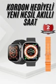 Akıllı Saat Sağlık Takibi Kalp Atışı Adımsayar Ultra Yeni Nesil nefes Egzersizi - 2