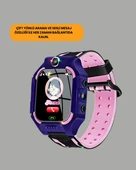 S10 Akıllı Çocuk Saati Mor Tasarım Adımsayar ve Alarm Fonksiyonlu thumbnail 5