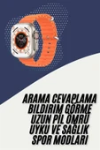 2025 Model Akıllı Saat Çift Kordon Ios Ve Android Arama Cevaplama Sesli Asistan - 1