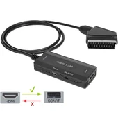 Hdmi To Scart 1080p Hd AV Video Çevirici Dönüştürücü Adaptör thumbnail 6
