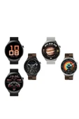 Yeni Nesil Akıllı Saat Çağrı Cevaplayabilen Plastik 47 Mm Uyumlu Kordon - 3