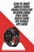 Akıllı Saat Ios Ve Android Tüm Telefonlara Uyumlu Çok Fonksiyonlu Amoled Ekran thumbnail 1