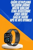 Akıllı Saat 3 Kordonlu Waterproof Adımsayar, Titreşim ve GPS Özelliği - 1