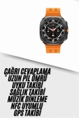 Yeni Nesil Çağrı Cevaplayabilen 47 MM Titreşimli Çok Fonksiyonlu Akıllı Saat - 1