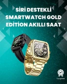 Bluetooth Arama ve Bildirim Destekli Akıllı Saat thumbnail 1