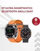 Toza ve Suya Dayanıklı Unisex Akıllı Saat | Renkli Ekran | Mikrofonlu Model thumbnail 1