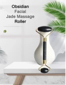 Roller Doğal Taş Siyah Oniks Yüz Masaj Aleti Roller Masaj Taşı Jade Roller - 2