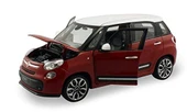 Welly 2013 Fiat 500L 1/24 Kırmızı Model Araba thumbnail 4