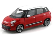 Welly 2013 Fiat 500L 1/24 Kırmızı Model Araba thumbnail 3
