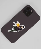 Kimetsu no yaiba-parlak kağıt-Demon Slayer-Genya -Sanemi Shinazugawa 2 Li Set Anime Sticker Çıkartma - 4