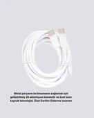 Dayanıklı Dış Kaplamalı 30W 5.0A Type-C Hızlı Şarj ve Data Kablosu thumbnail 2