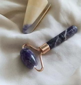 Roller Ametis Doğal Taş Yüz  Masaj Aleti Taşı Roller Jade Roller - 4