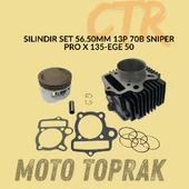 Silindir Seti 56.50mm 13P 70B Sniper Pro X 135 / Ege 50 - 2