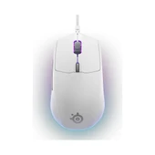 Steelseries Rival 3 Gen 2 SSM62516 Optik 6 Tuş 8500DPI Beyaz Kablolu Gaming (Oyuncu) Mouse thumbnail 1