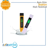 OverWater Su Arıtma Cihazı Tds Metre Su Kalite Sertlik İletkenlik Ölçümü thumbnail 1