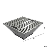 Kamp Ayısı® FireNest™: Core Ateş Çukuru Taşınabilir Ateş Çukuru Seti - 3mm Karbon Çelik, 1.5mm Paslanmaz Izgara, Çantalı - 5