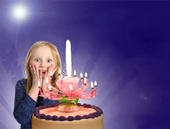 Müzikli Kendinden Açılan Sihirli Pasta Mumu EVV-1020 thumbnail 1