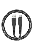 NyloFlex USB 2.0 1.5M 5A USB to Type-C Hızlı Şarj Kablo - Siyah thumbnail 1