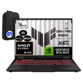 Asus Tuf A16 FA608PP-QT031EP3 RTX5070 Ryzen 9 8940HX 32GB Ram 512GB SSD 16 Inç Wqxga 165Hz WIN11 Pro + Elektropasaj Çanta - 1