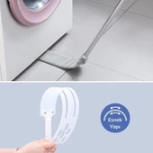 Sihirli Mikrofiber Başlıklı Girintili Yüzey Temizleme Mopu Toz Alma Fırçası EVV-82045 thumbnail 3