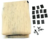 Mıknatıslı Kapı Sinekliği Tülü-Krem ( 105 x 205 ) thumbnail 2